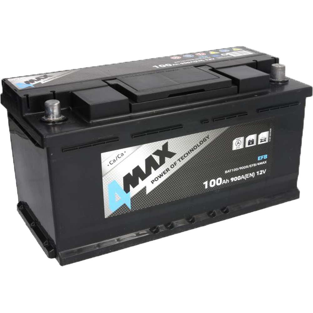 Akumulator 4MAX 12V 100Ah/900A EFB Start&Stop