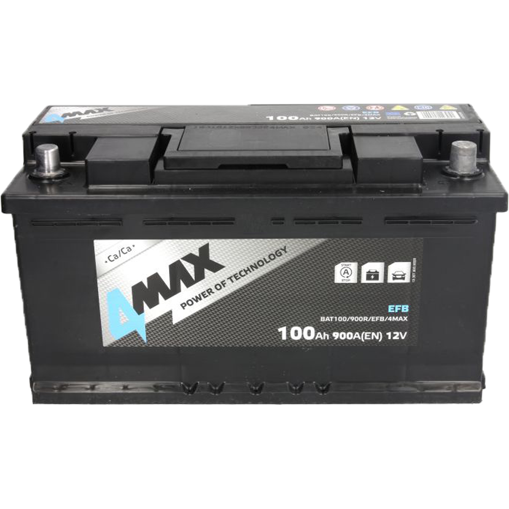 Akumulator 4MAX 12V 100Ah/900A EFB Start&Stop