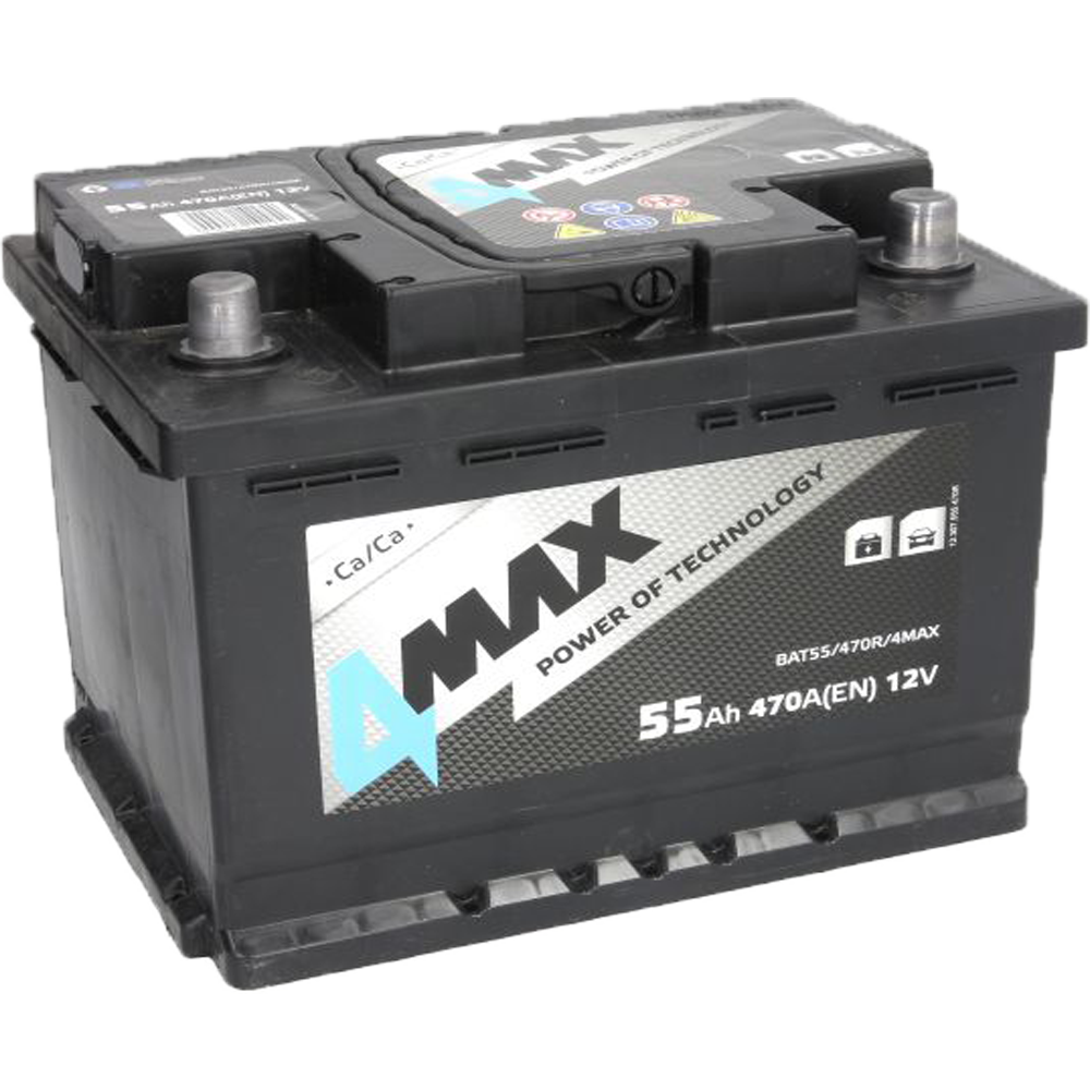 Akumulator 4MAX 12V 55Ah/470A