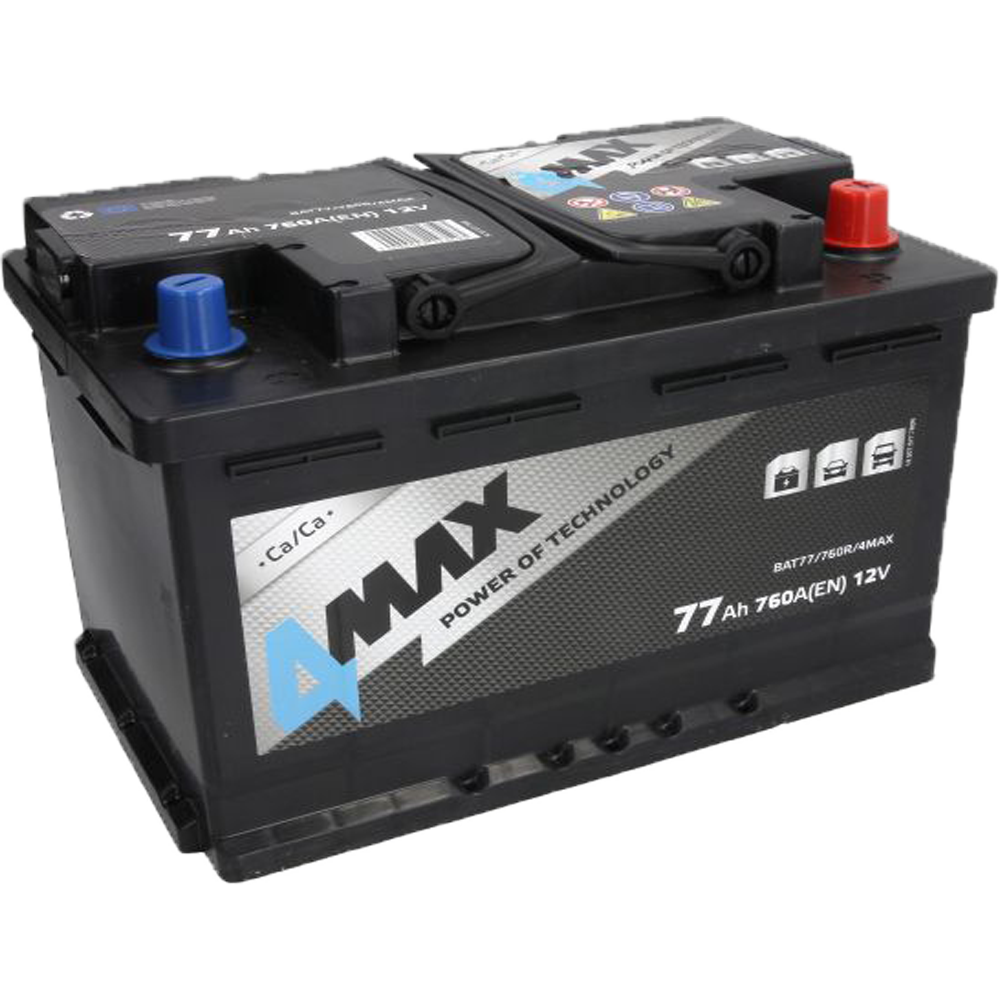 Akumulator 4MAX 12V 77Ah/760A