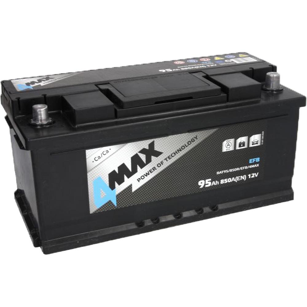 Akumulator 4MAX 12V 95Ah/850A EFB Start&Stop
