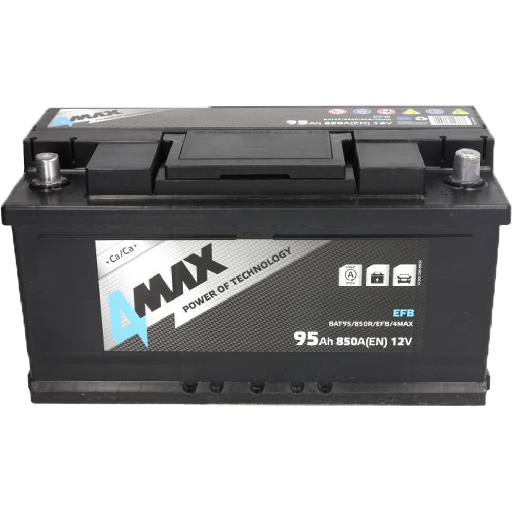 Akumulator 4MAX 12V 95Ah/850A EFB Start&Stop