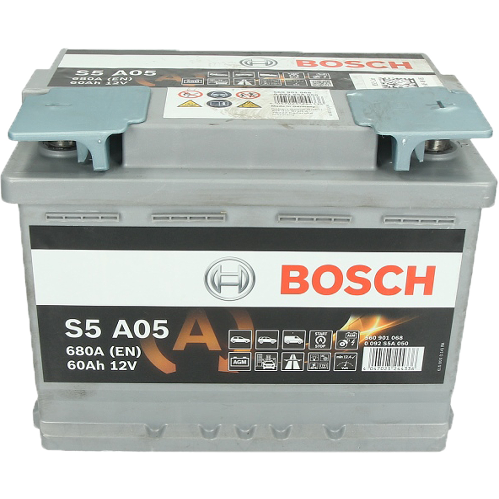 Akumulator BOSCH 12V 60Ah/680A AGM Start&Stop