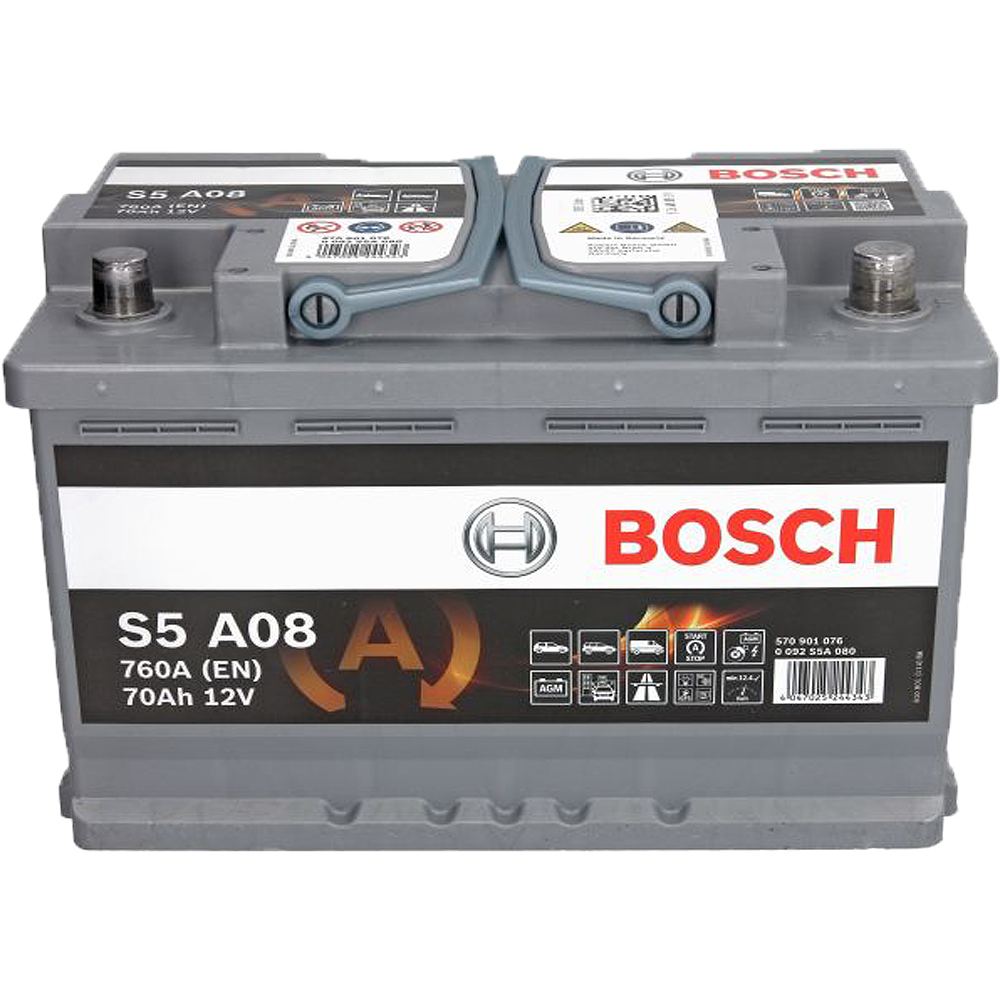 Akumulator BOSCH 12V 70Ah/760A AGM Start&Stop