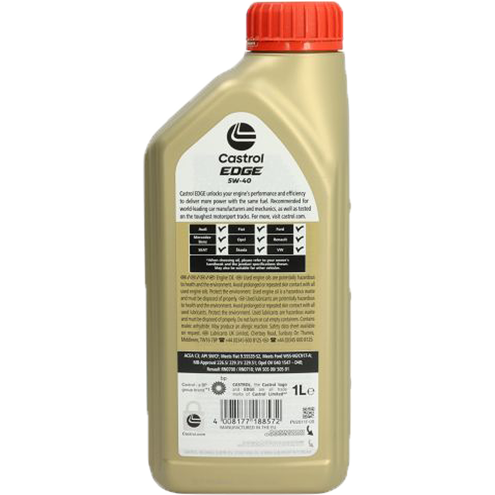 CASTROL EDGE 5W40 1L