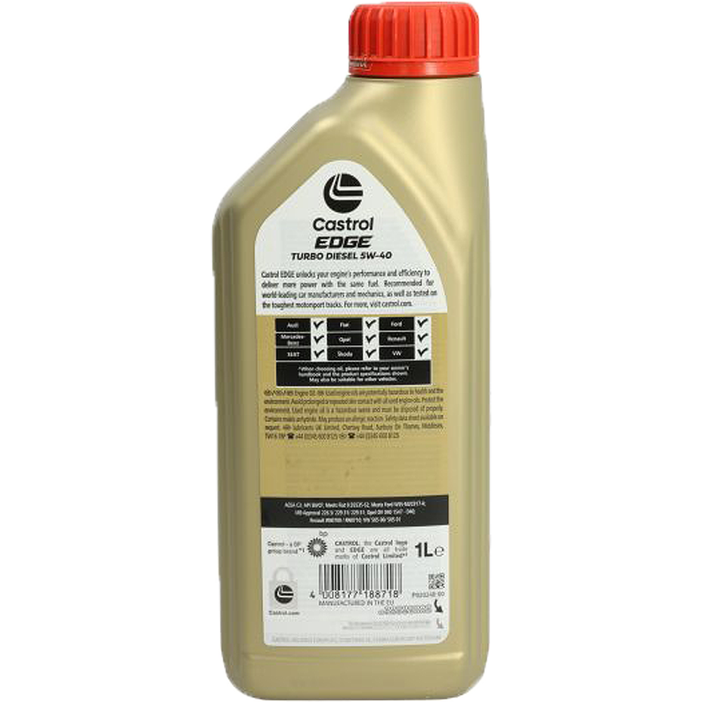CASTROL EDGE 5W40 TD 1L