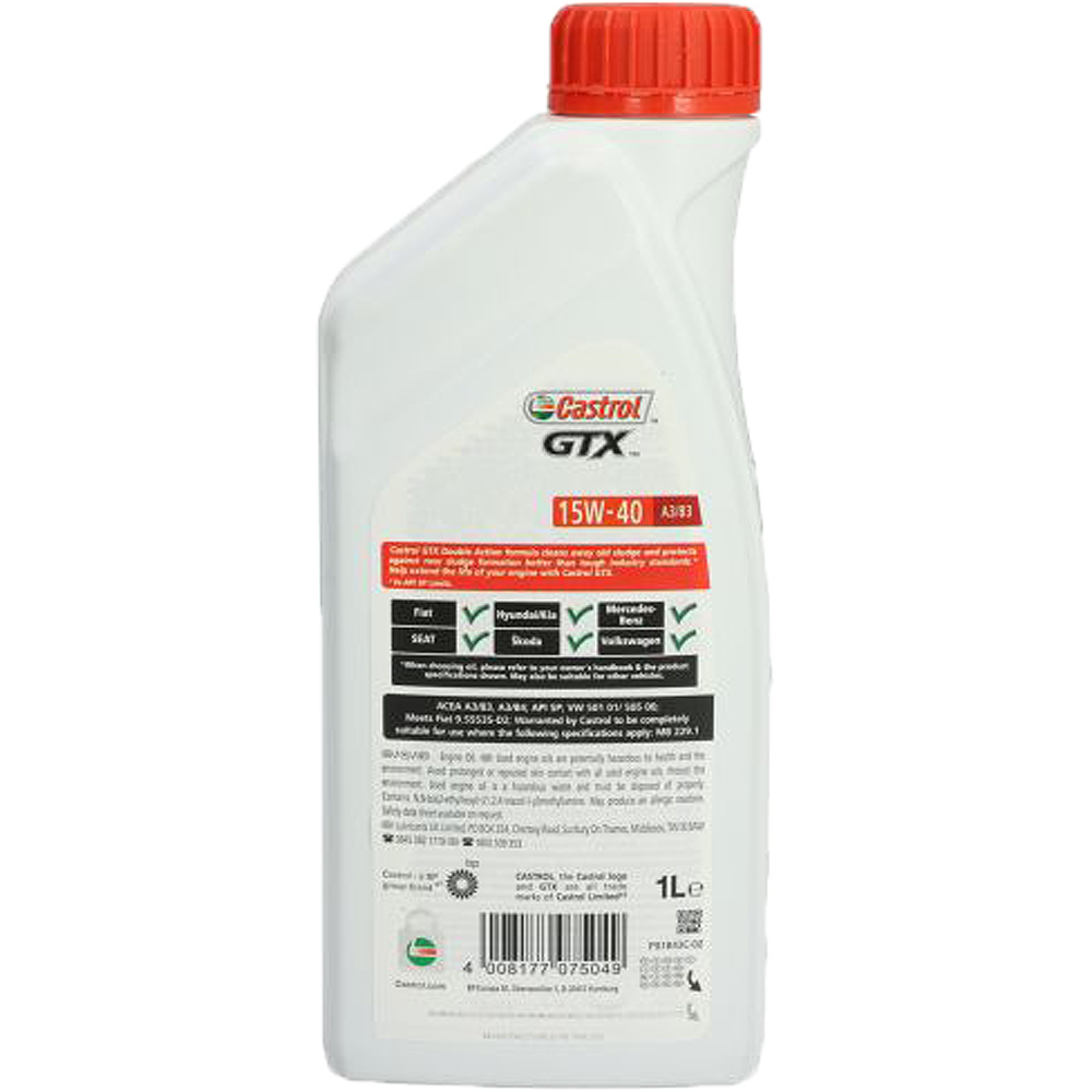 CASTROL GTX 15W40 1L