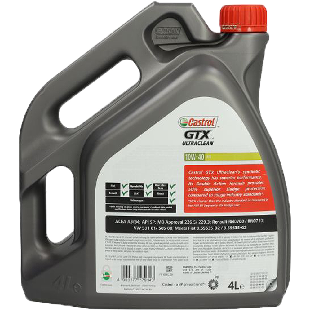 CASTROL GTX 10W40 A/B 4L