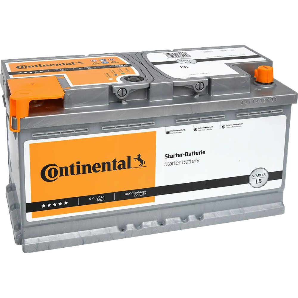Akumulator CONTINENTAL 12V 100Ah/900A