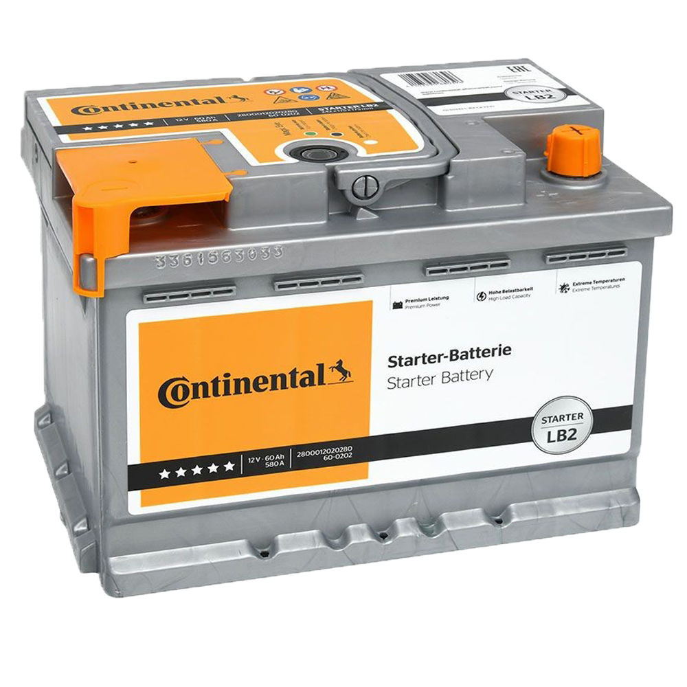 Akumulator CONTINENTAL 12V 60Ah/580A