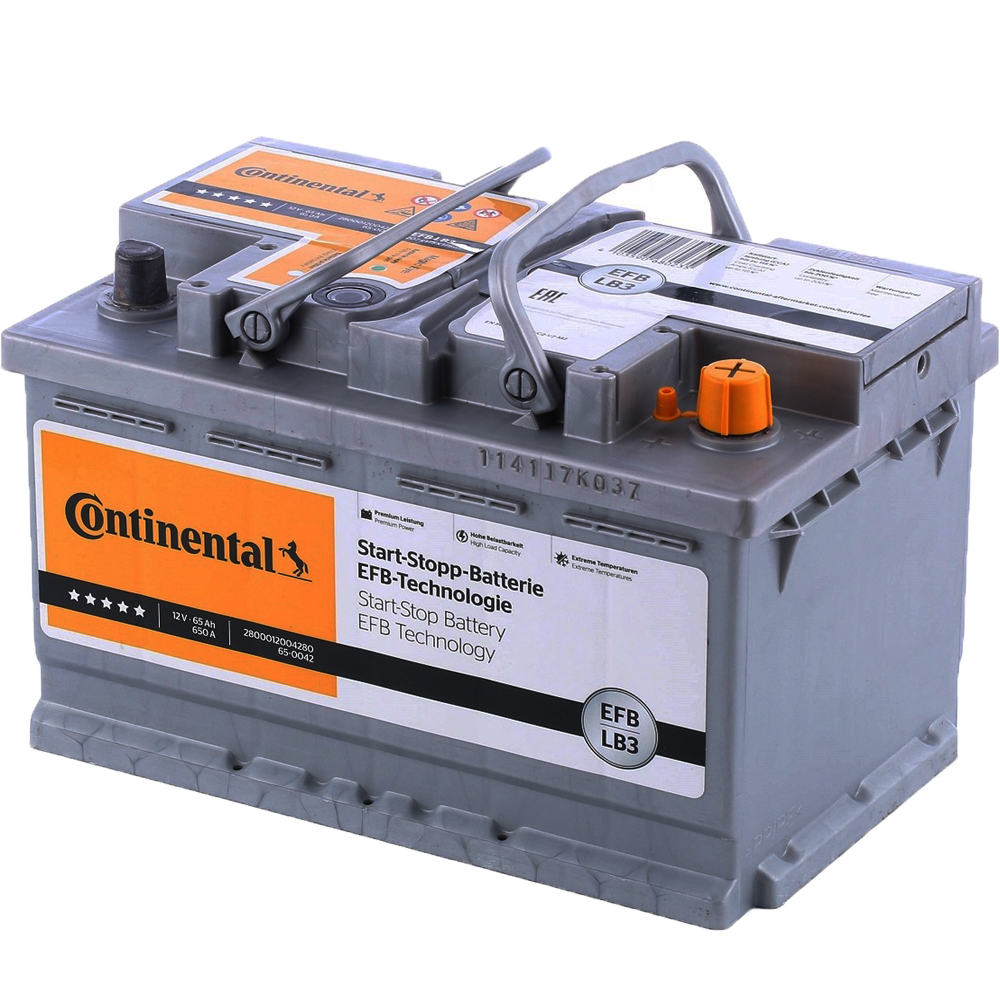 Akumulator CONTINENTAL 12V 65Ah/650A EFB Start&Stop
