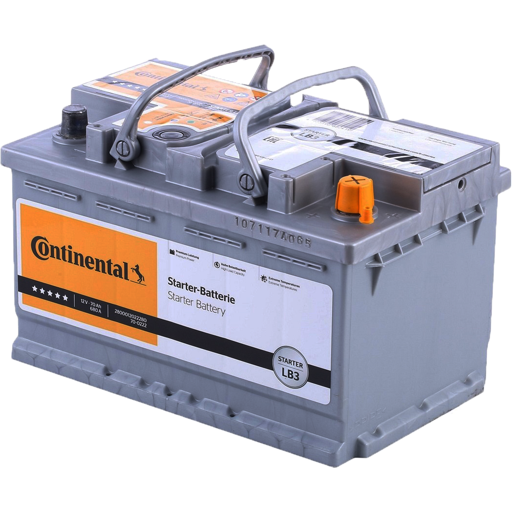 Akumulator CONTINENTAL 12V 70Ah/680A