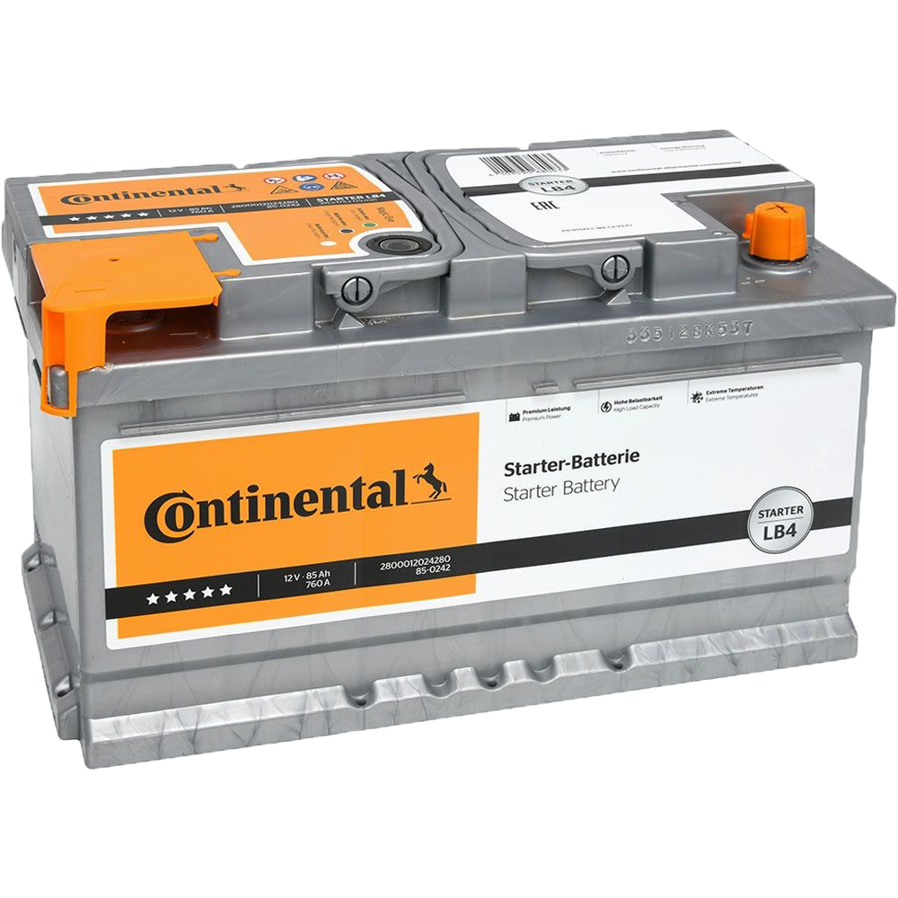 Akumulator CONTINENTAL 12V 85Ah/760A