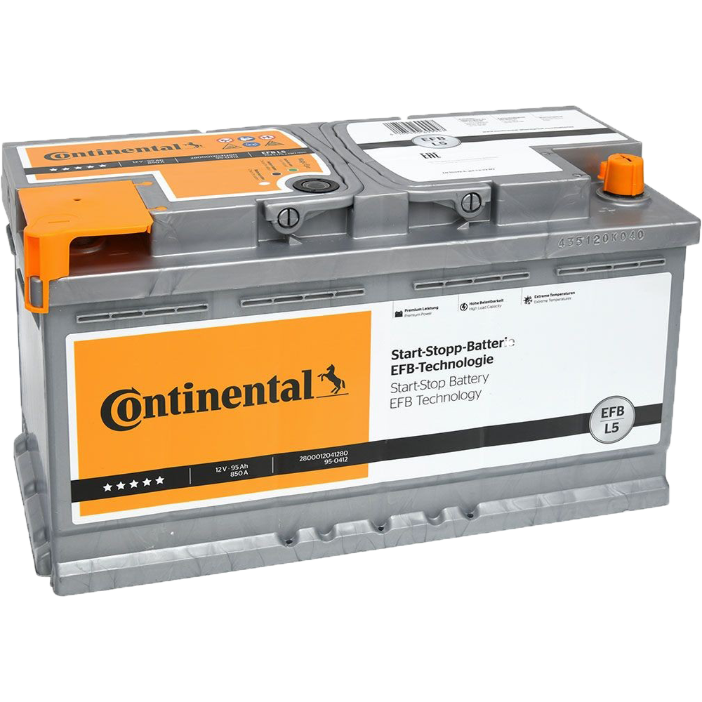 Akumulator CONTINENTAL 12V 95Ah/850A EFB Start&Stop