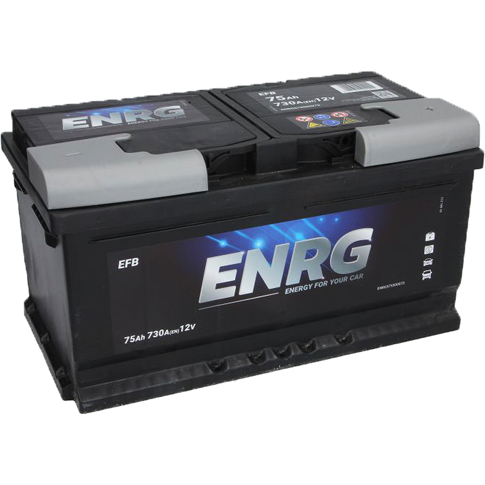 Akumulator ENRG 12V 75Ah/730A EFB Start&Stop