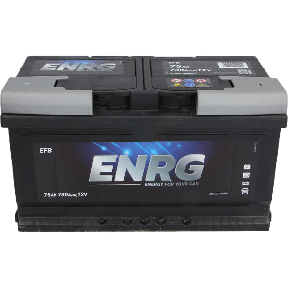Akumulator ENRG 12V 75Ah/730A EFB Start&Stop