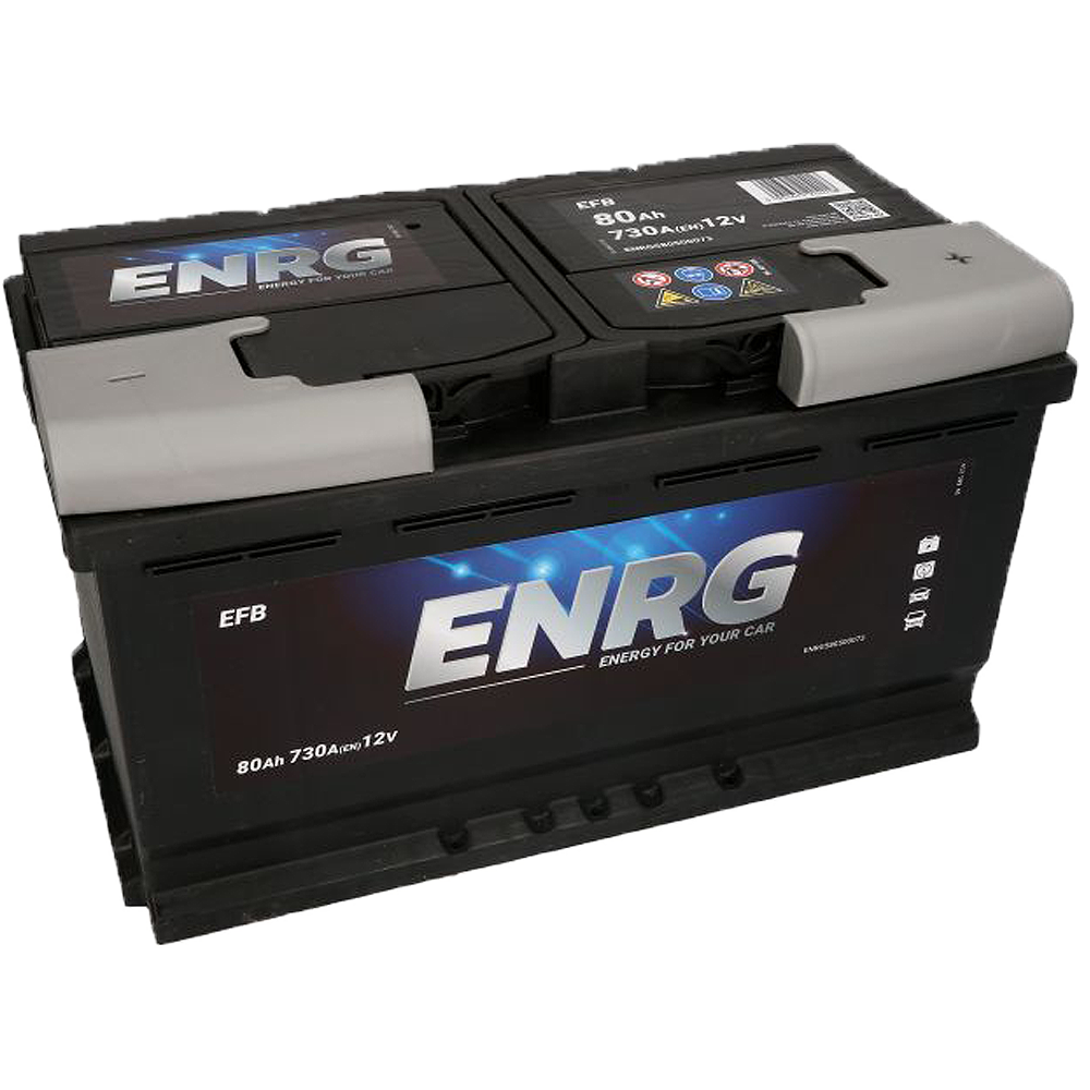 Akumulator ENRG 12V 80Ah/730A EFB Start&Stop