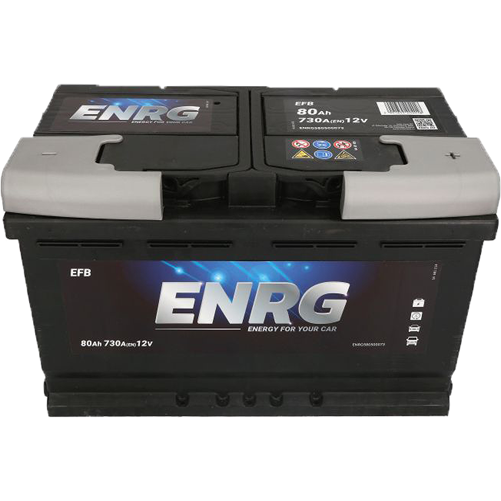 Akumulator ENRG 12V 80Ah/730A EFB Start&Stop