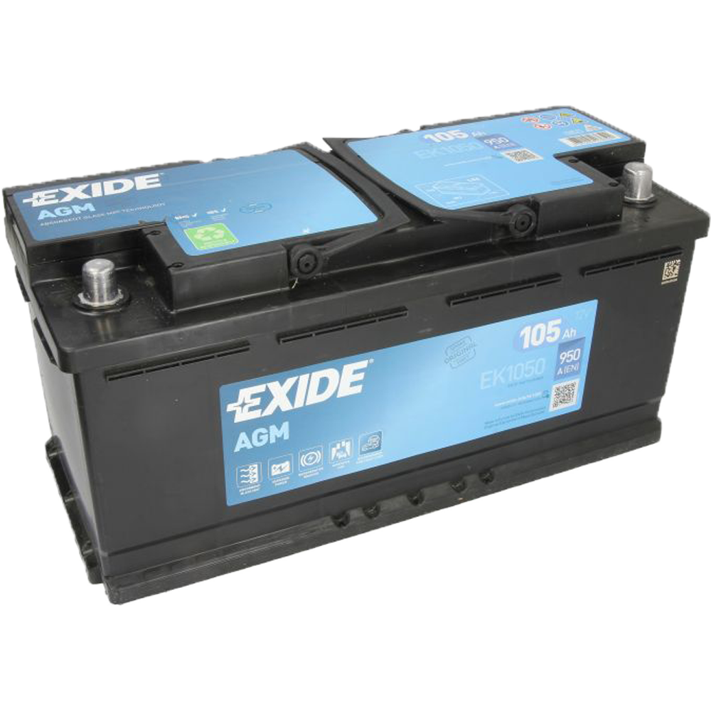 Akumulator EXIDE 12V 105Ah/950A AGM Start&Stop