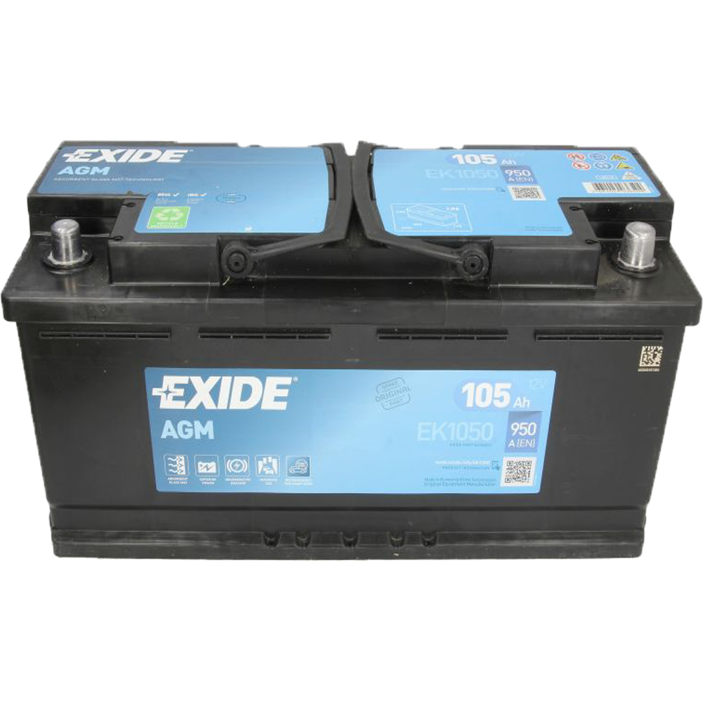 Akumulator EXIDE 12V 105Ah/950A AGM Start&Stop