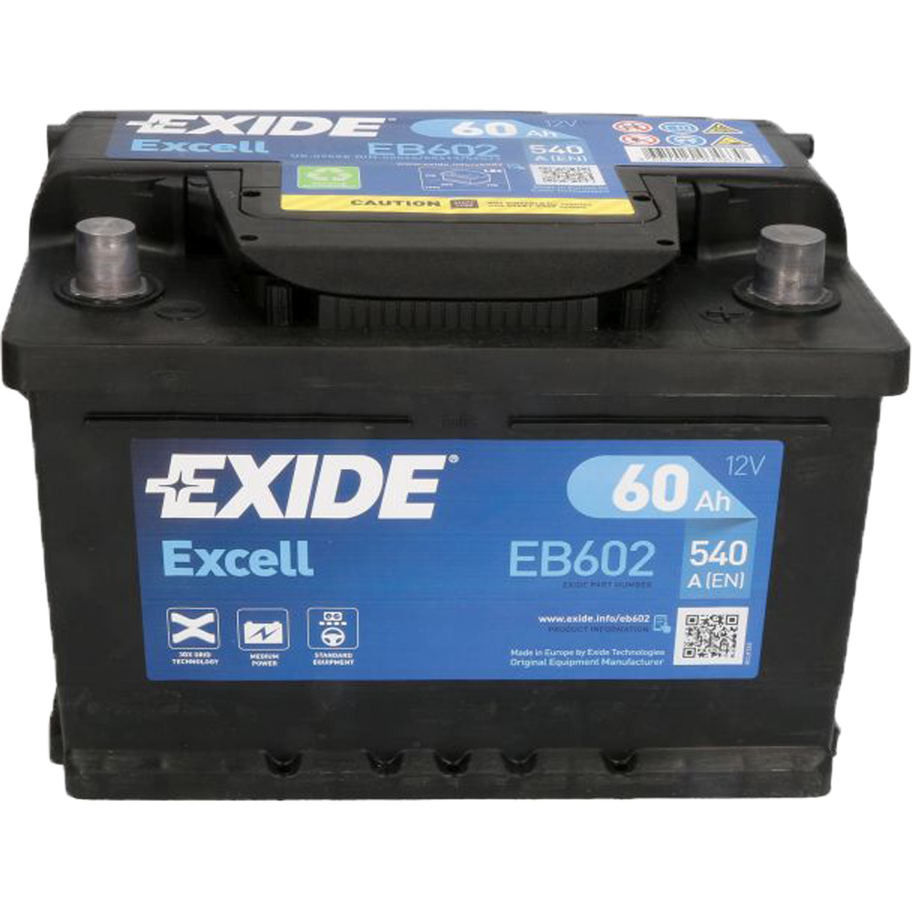 Akumulator EXIDE 12V 60Ah/540A