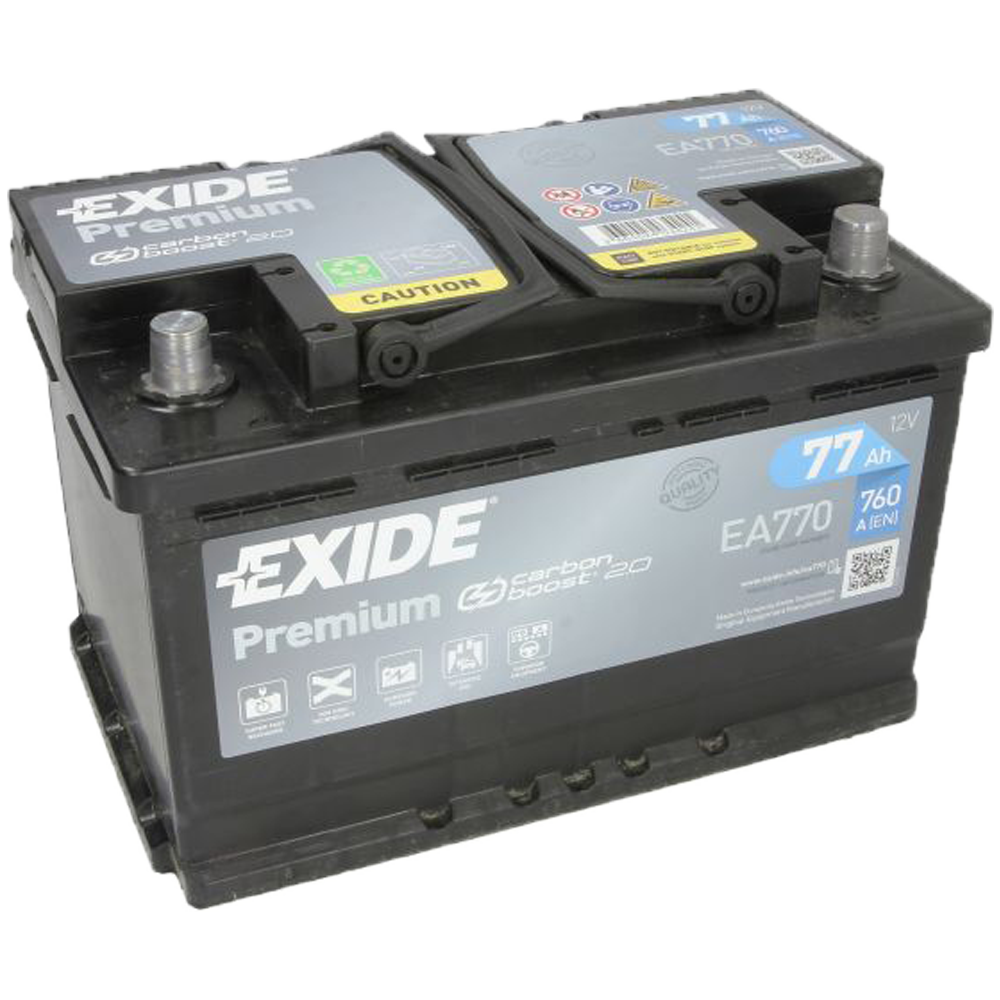Akumulator EXIDE 12V 77Ah/760A