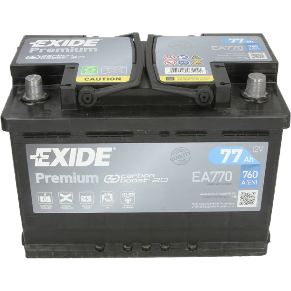 Akumulator EXIDE 12V 77Ah/760A