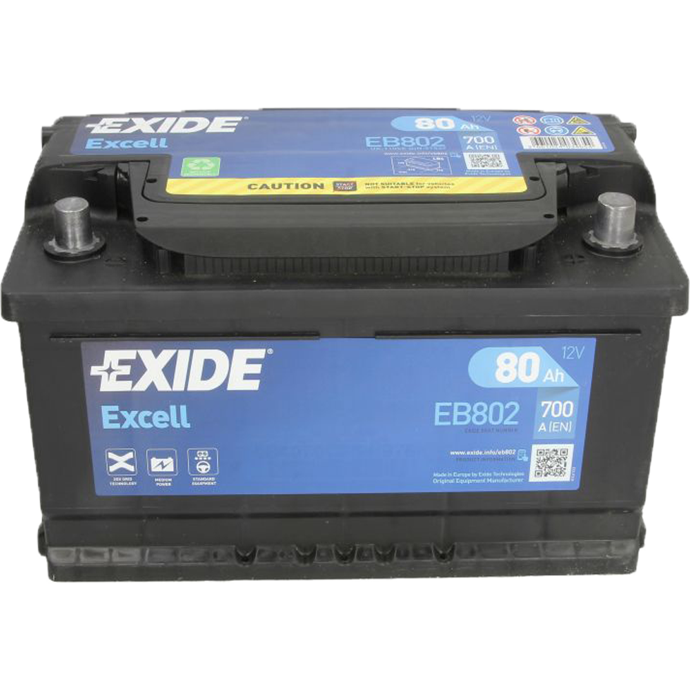 Akumulator EXIDE 12V 80Ah/700A