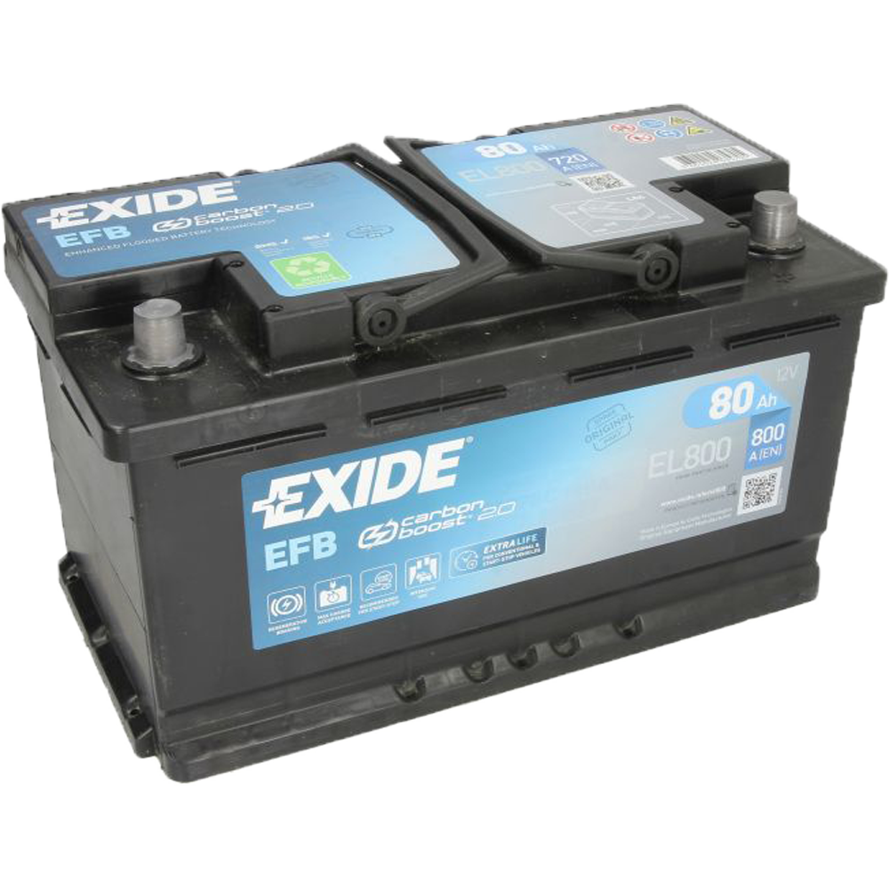 Akumulator EXIDE 12V 80Ah/800A EFB Start&Stop