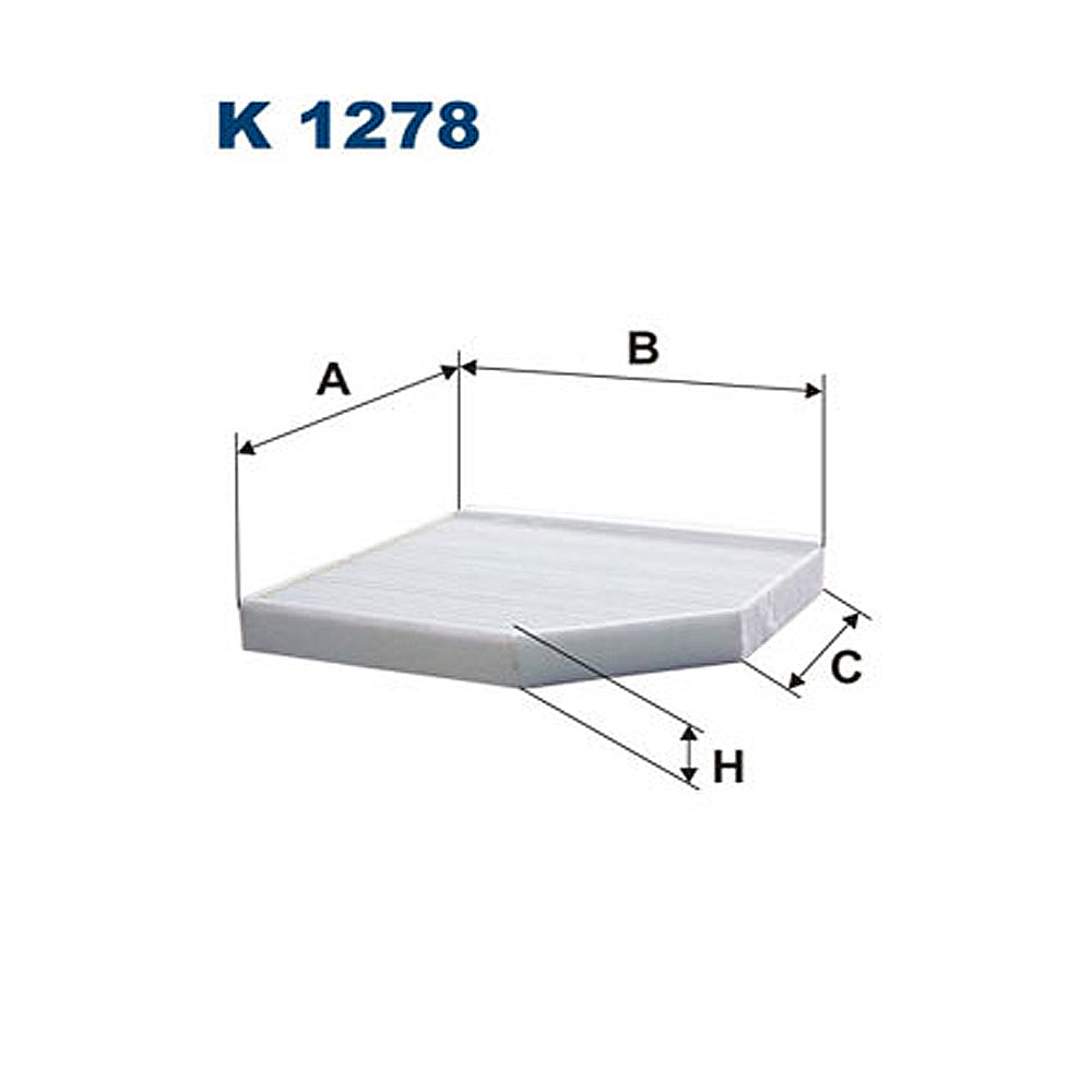Filter kabine-klime FILTRON - K 1278