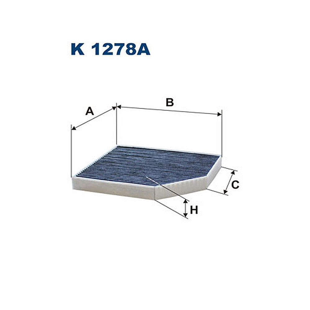 Filter kabine-klime FILTRON (sa aktivnim ugljenom) - K 1278A