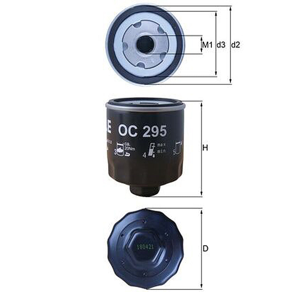 Filter ulja KNECHT - OC295