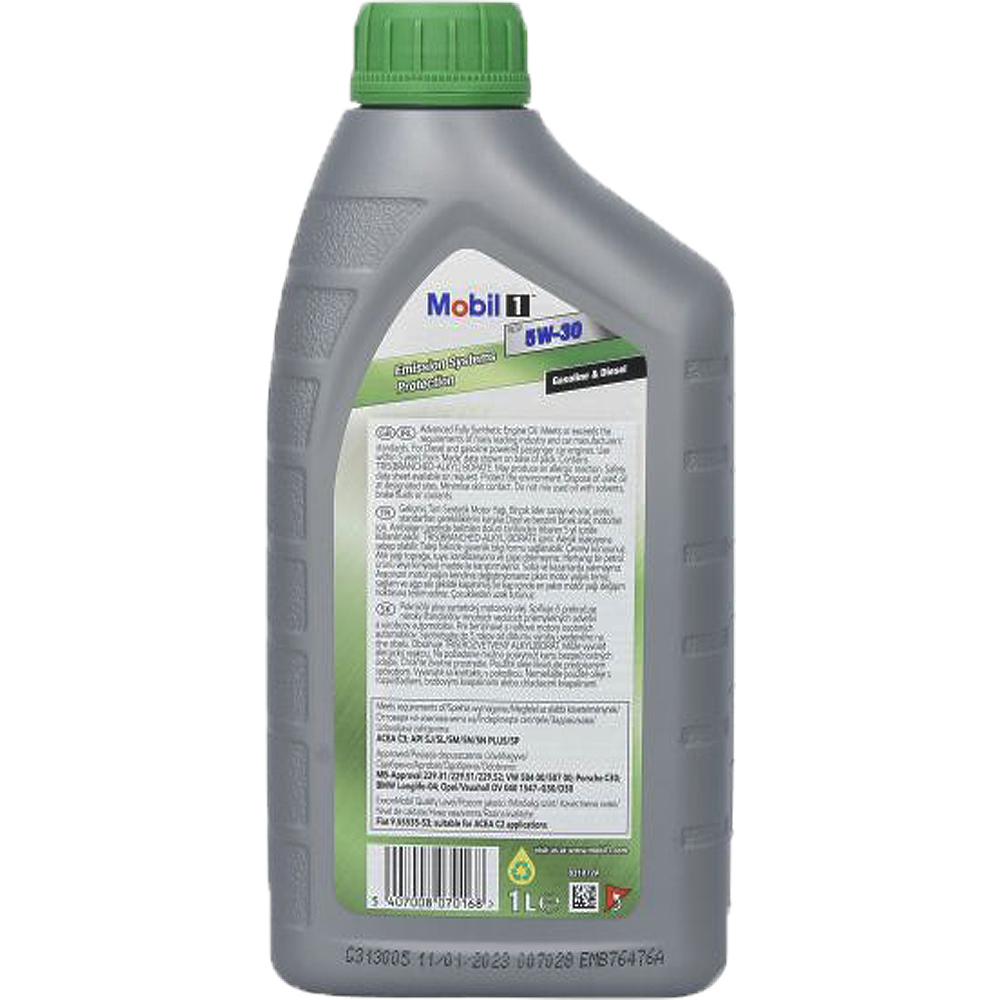 MOBIL 1 ESP 5W30 NEW 1.0L i 4.0L