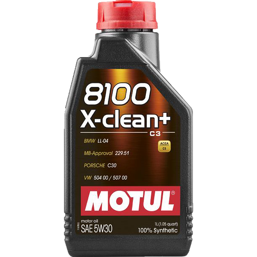 MOTUL 8100 X-CLEAN+ 5W30 1.0L i 5.0L
