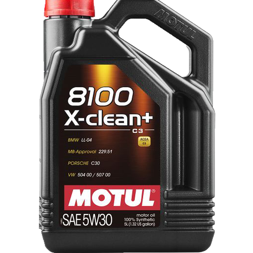 MOTUL 8100 X-CLEAN+ 5W30 1.0L i 5.0L