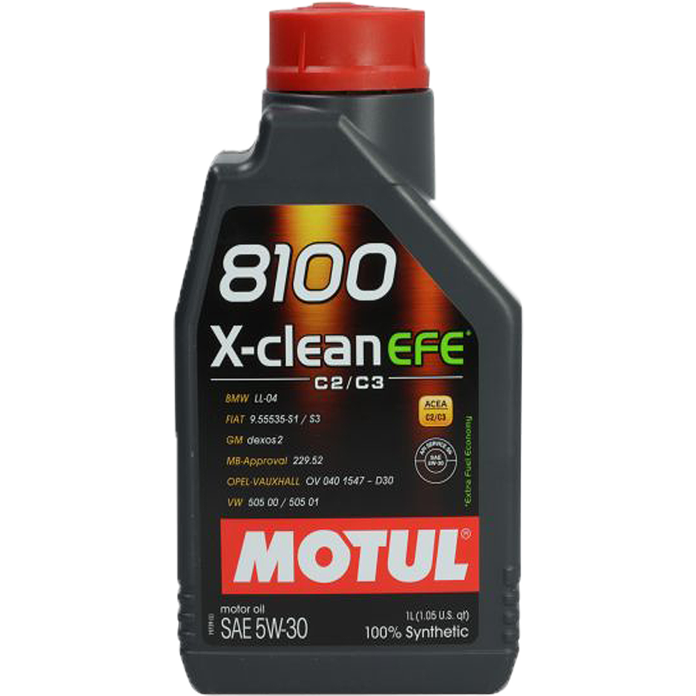 MOTUL 8100 X-CLEAN EFE 5W30 1.0L i 4.0L