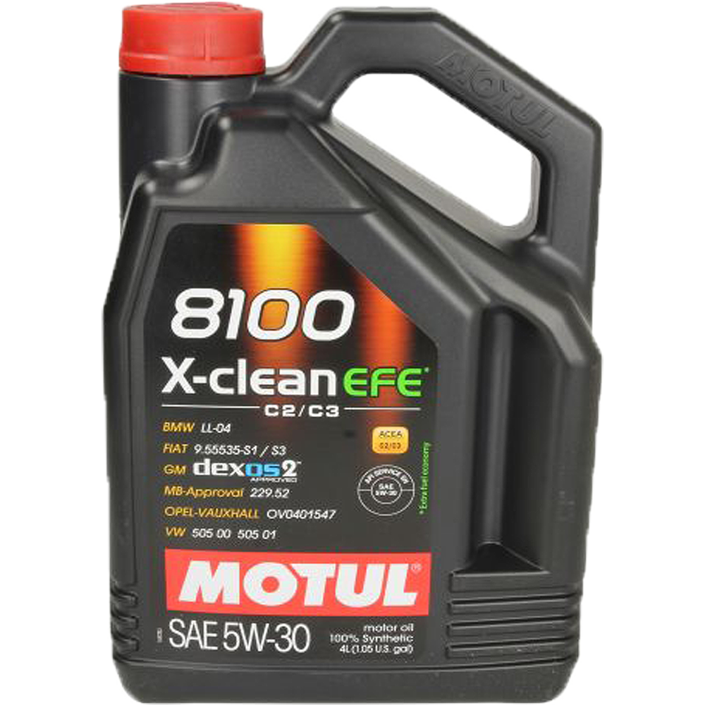 MOTUL 8100 X-CLEAN EFE 5W30 1.0L i 4.0L