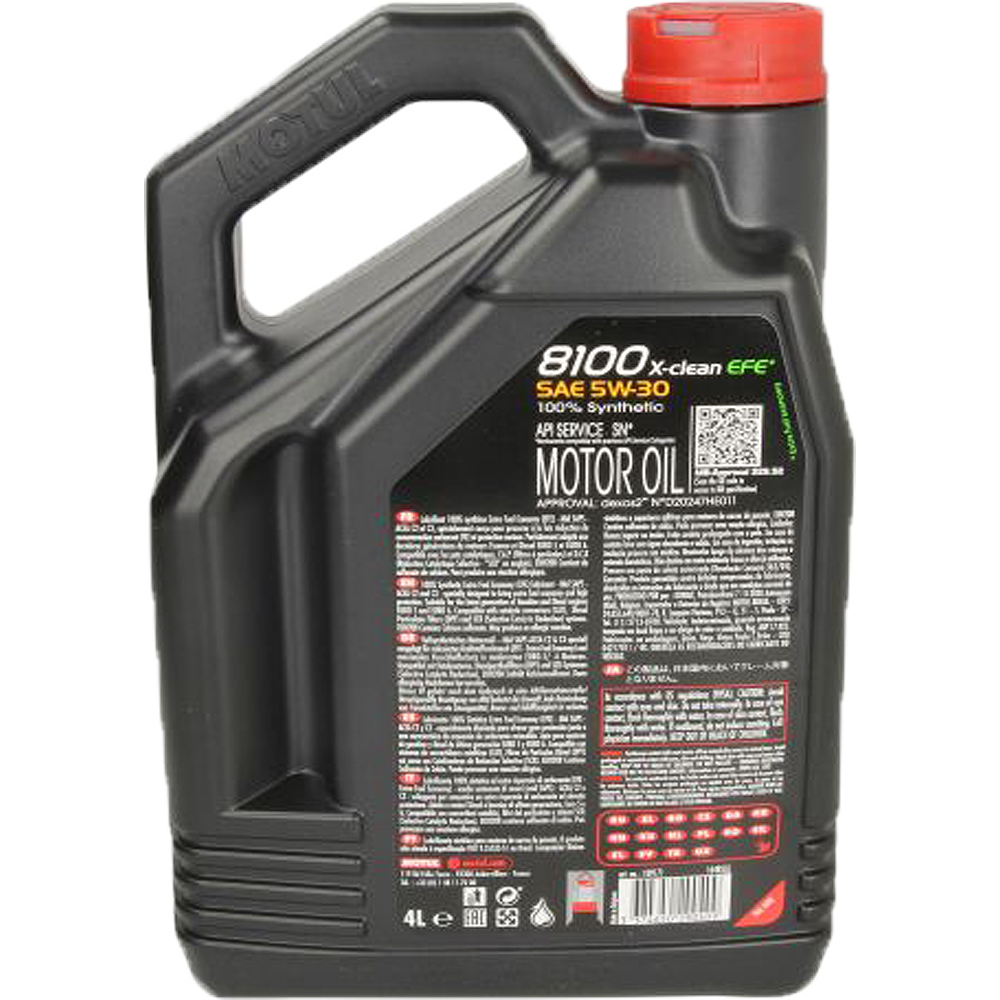 MOTUL 8100 X-CLEAN EFE 5W30 1.0L i 4.0L