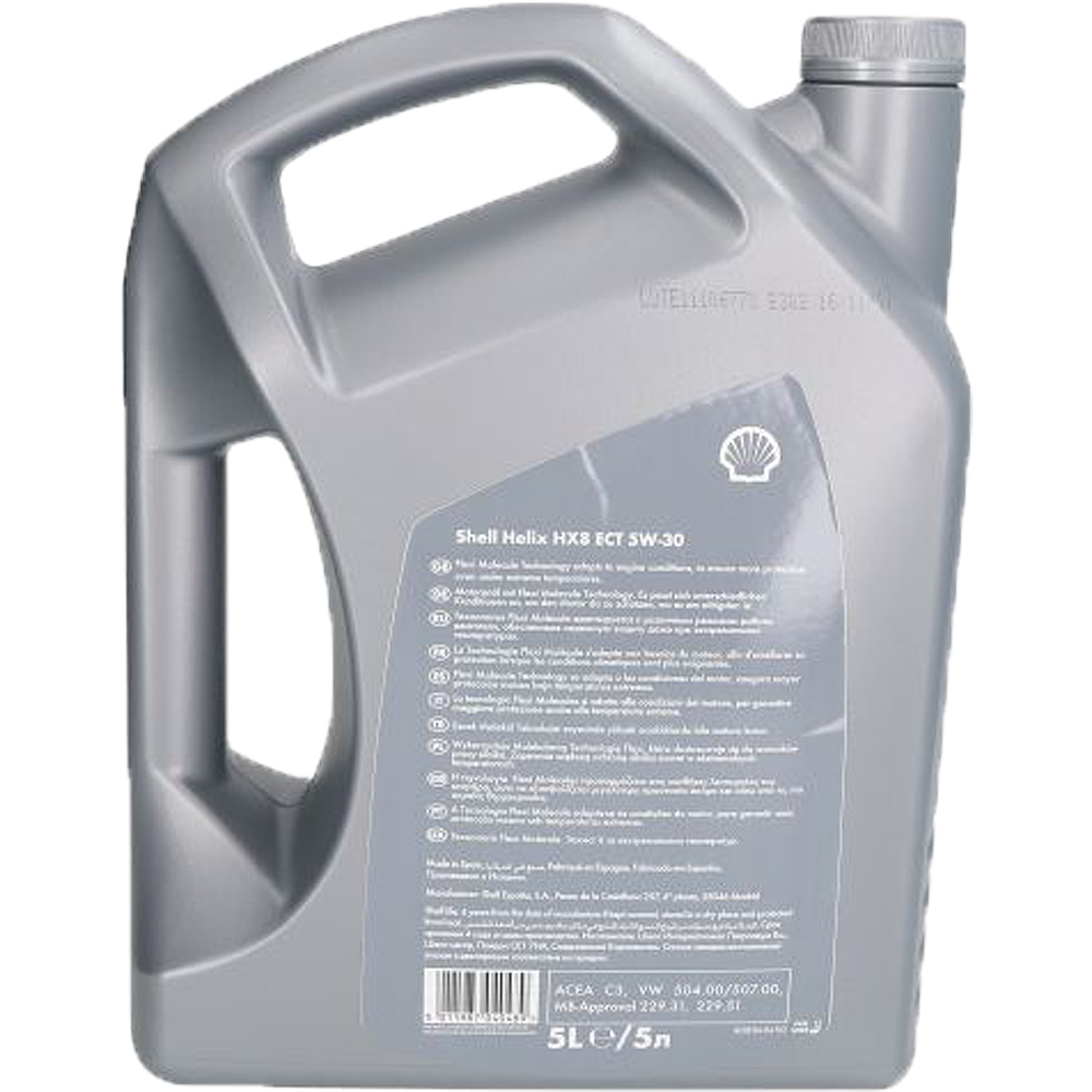 SHELL HELIX HX8 ECT 5W30 1.0L i 5.0L