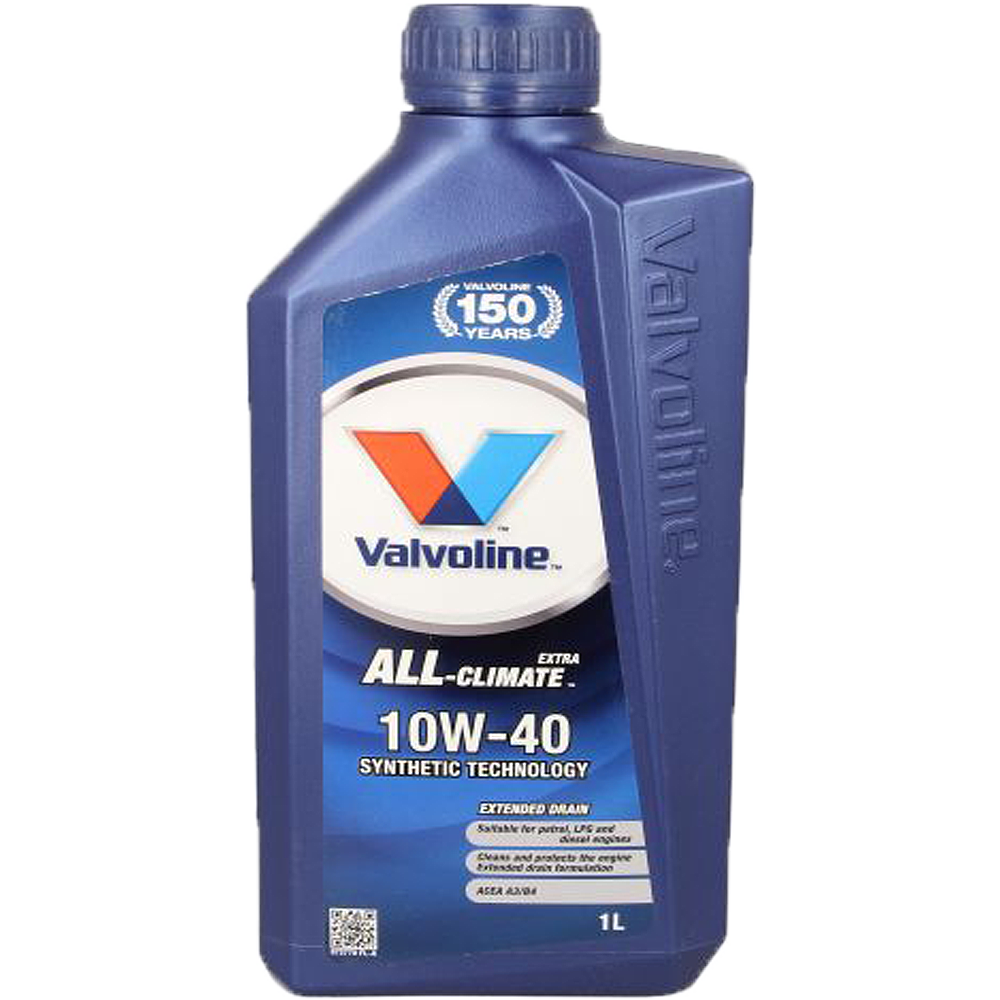 VALVOLINE ALL CLIMATE 10W40 1.0L i 4.0L