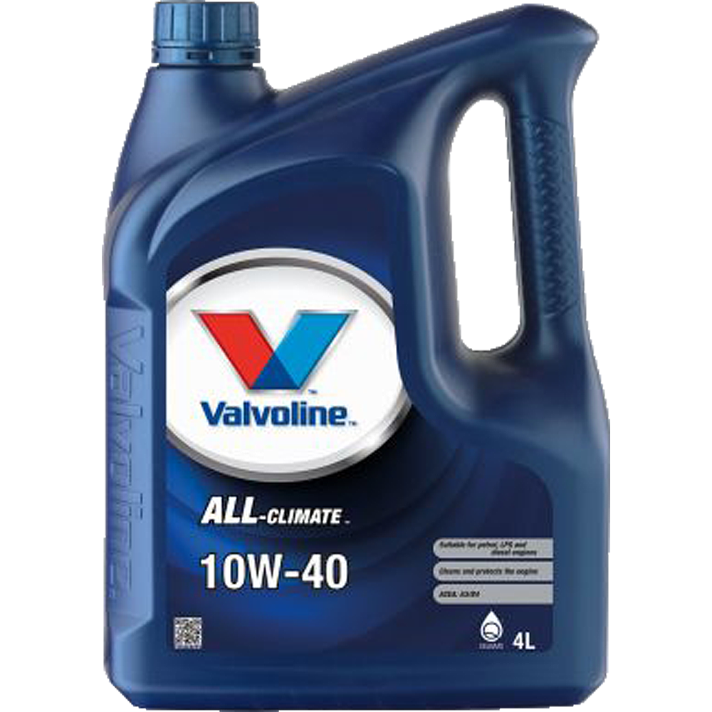 VALVOLINE ALL CLIMATE 10W40 1.0L i 4.0L