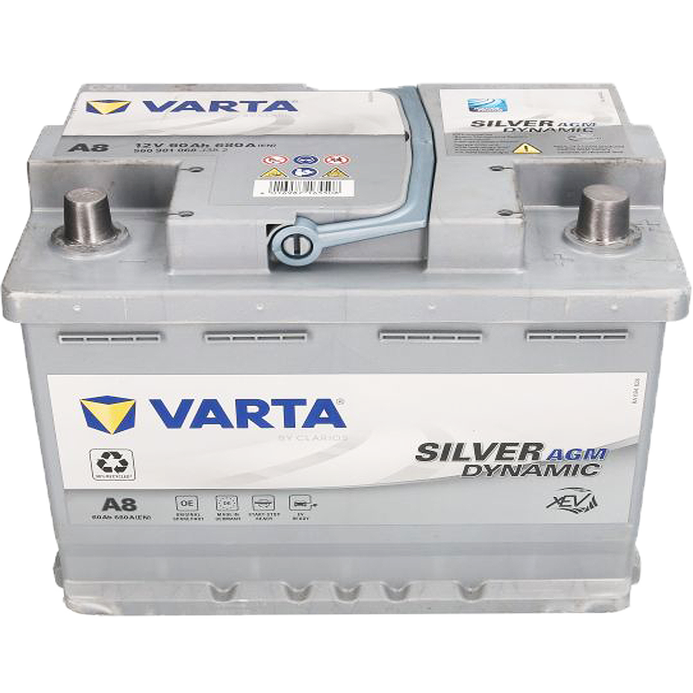 Akumulator VARTA SilverDynamic 12V 60Ah/680A AGM Start&Stop