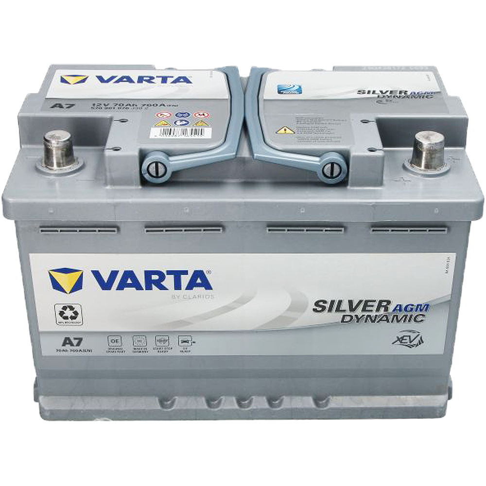 Akumulator VARTA SilverDynamic 12V 70Ah/760A AGM Start&Stop
