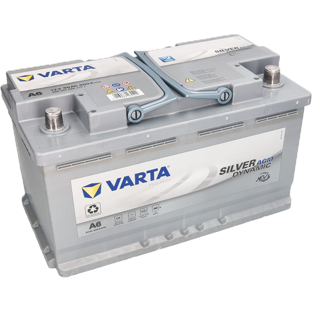 Akumulator VARTA SilverDynamic 12V 80Ah/800A AGM Start&Stop