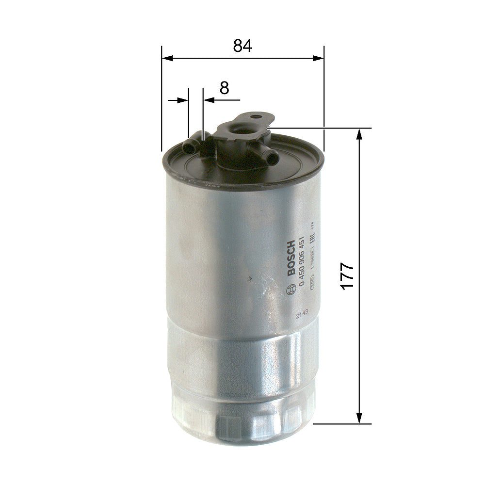 Filter goriva BOSCH - 0 450 906 451
