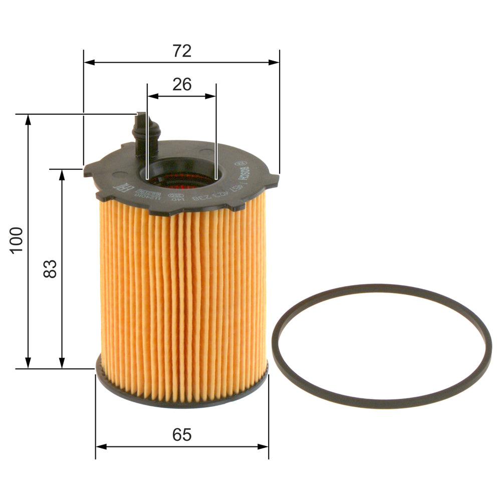 Filter ulja BOSCH - 1 457 429 238