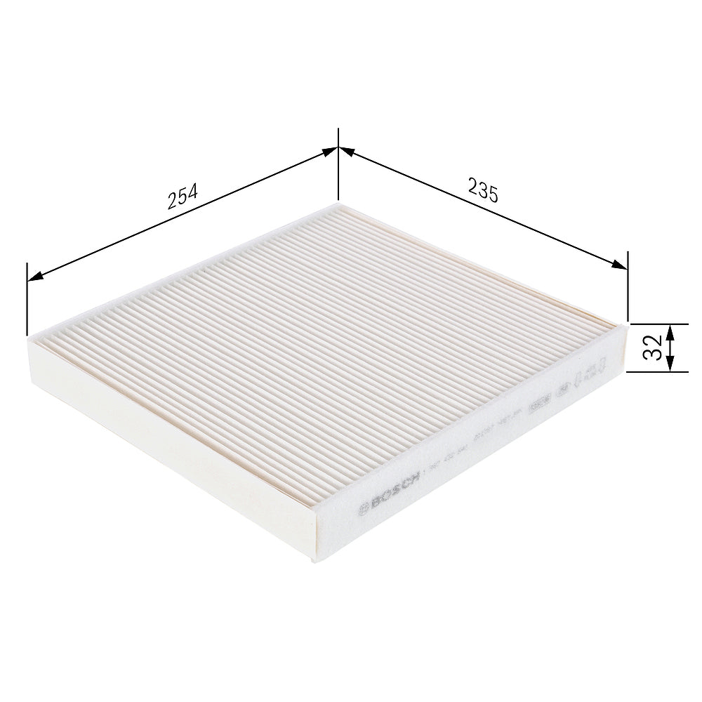 Filter kabine-klime BOSCH - 1 987 432 540