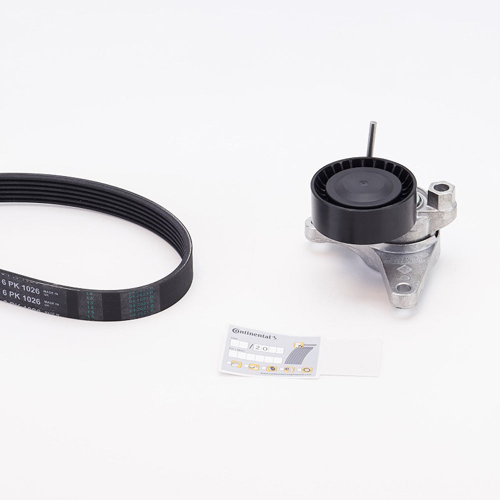 Garnitura klinastog rebrastog kaiša CONTINENTAL GOLF 7 TDI - 6 PK 1026 K1