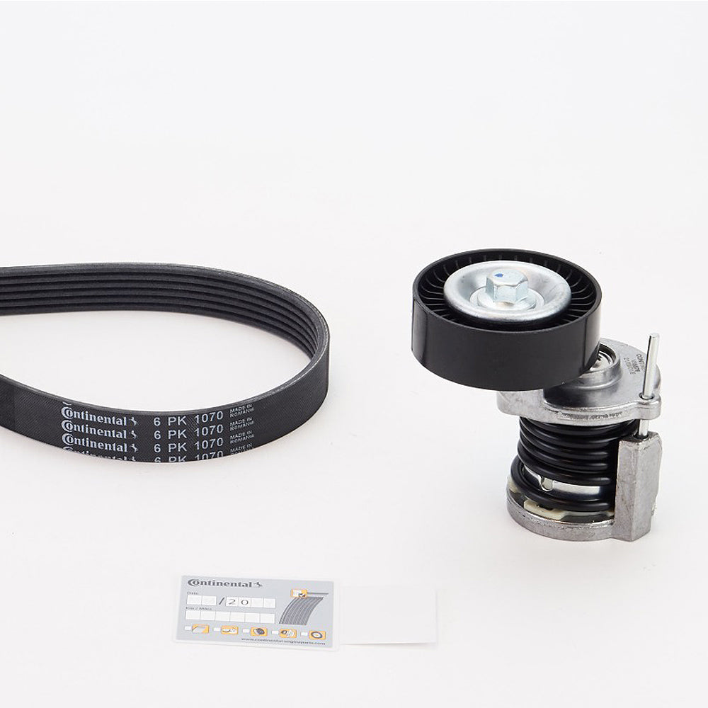 Garnitura klinastog rebrastog kaiša CONTINENTAL GOLF 6 1.6TDI CAYB, CAYC - 6 PK 1070 K1