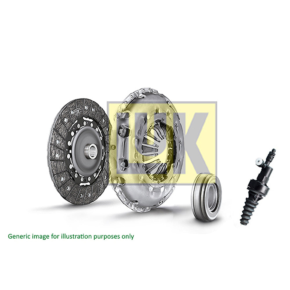 Set kvačila LUK (bez zamajca) - 623 3043 21 - Citroen, Peugeot